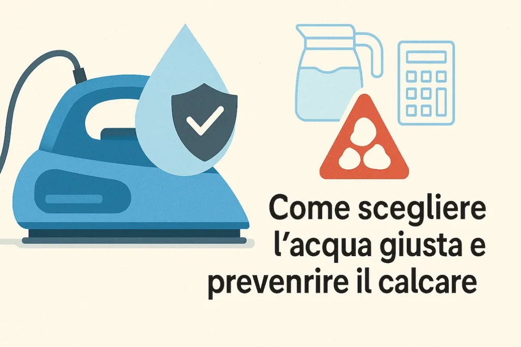 Come scegliere l’acqua giusta e prevenire il calcare