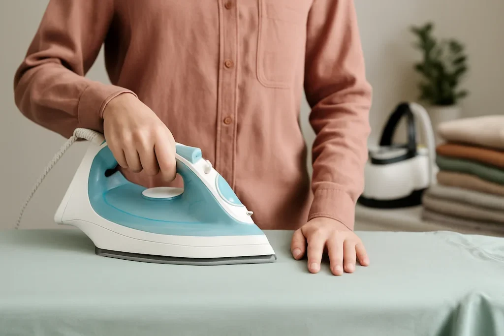 Tecniche di stiratura per diversi tessuti: dalla seta al jeans (con vapore verticale)